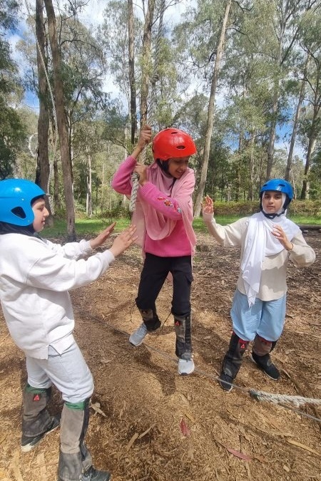 Year  5 and 6 Girls Camp Jungai